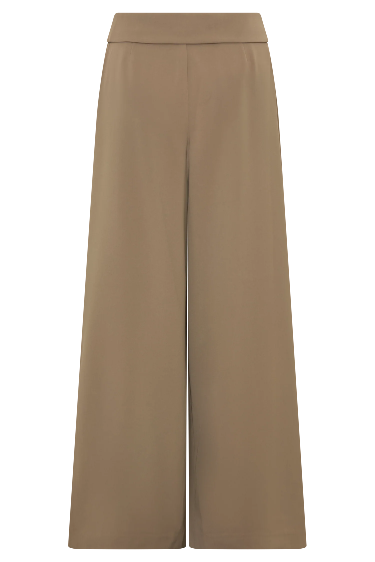 Tanya Wide Leg Suiting Pants - Camel