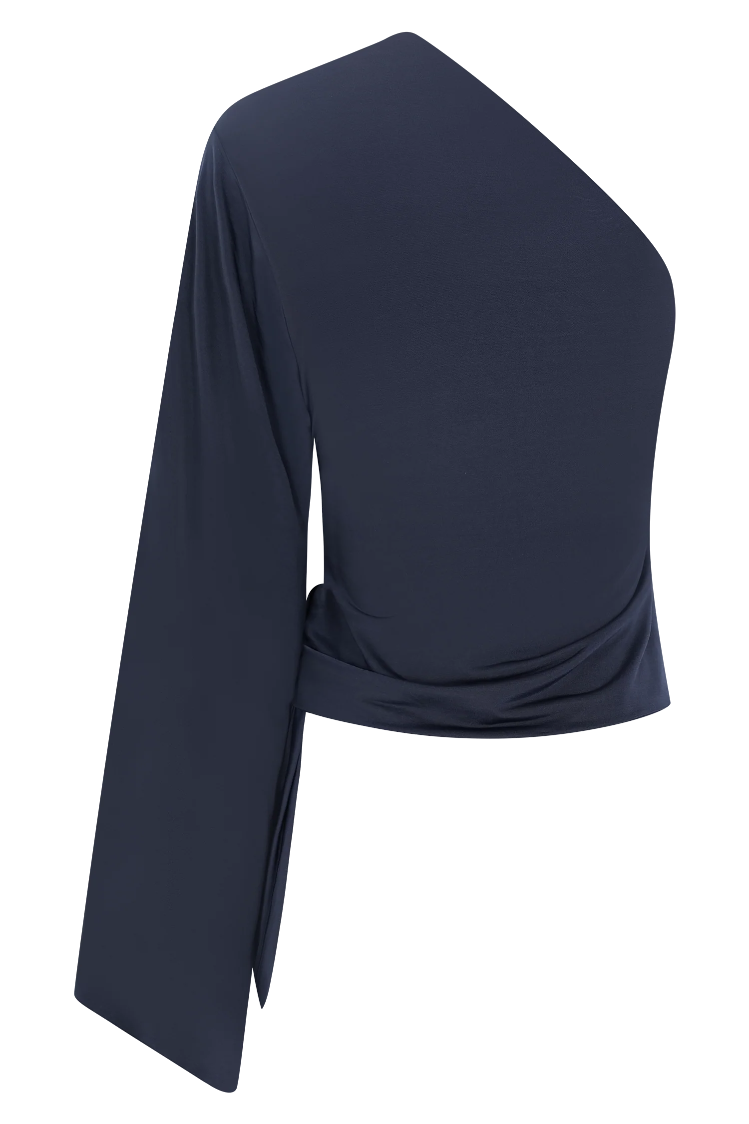 Vivica Slinky One Shoulder Top - Midnight Navy