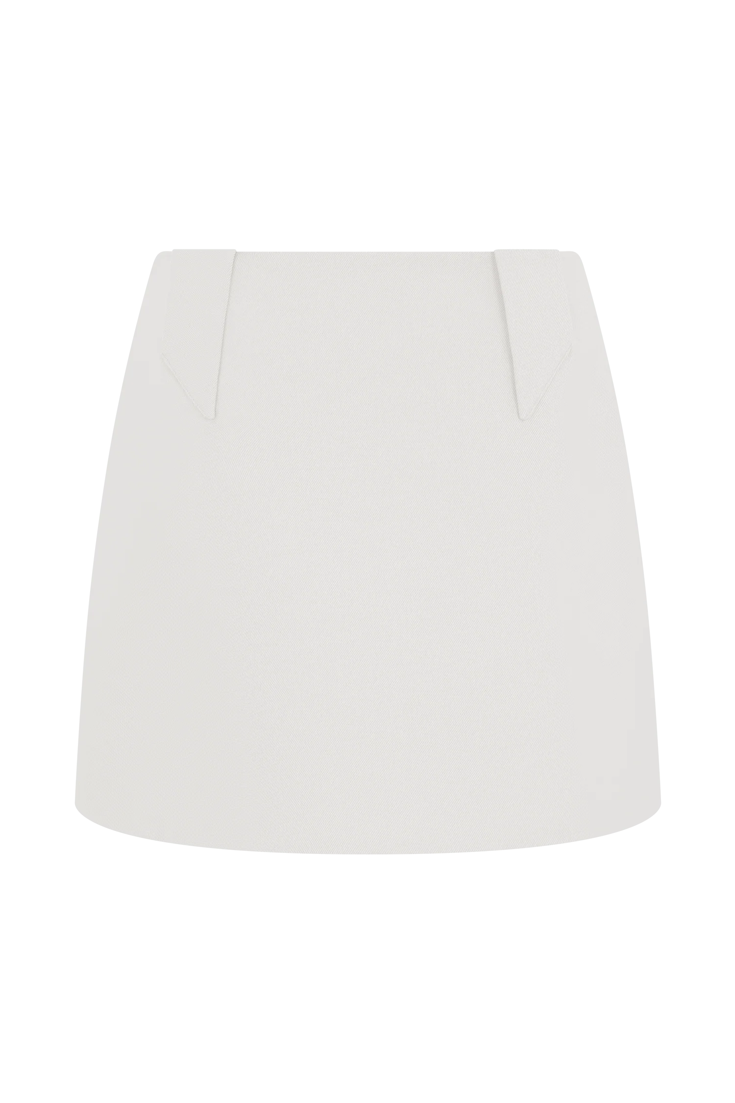 Gina Suiting Mini Skirt - Ivory