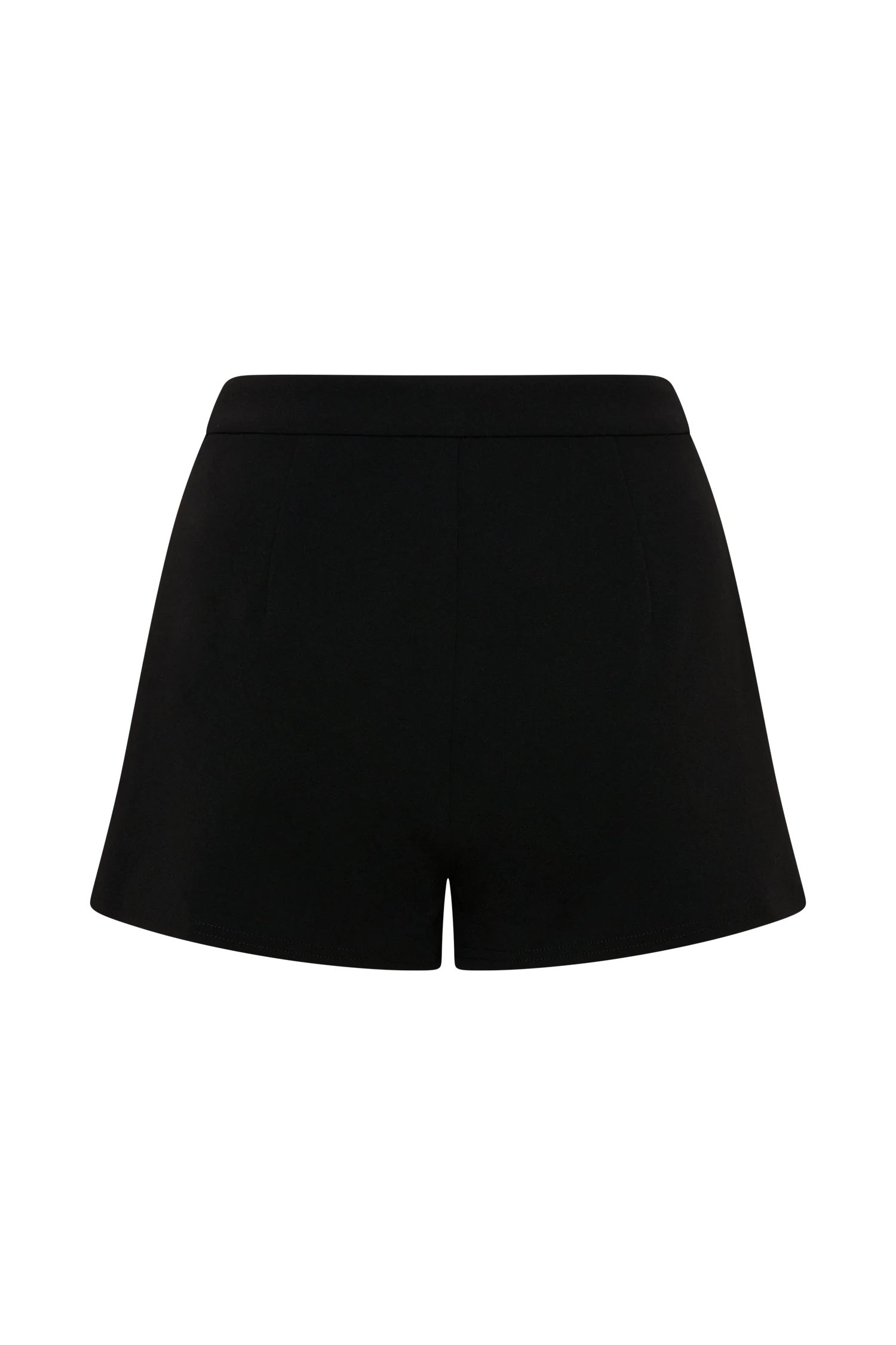 Blanca Stretch Crepe Shorts - Black