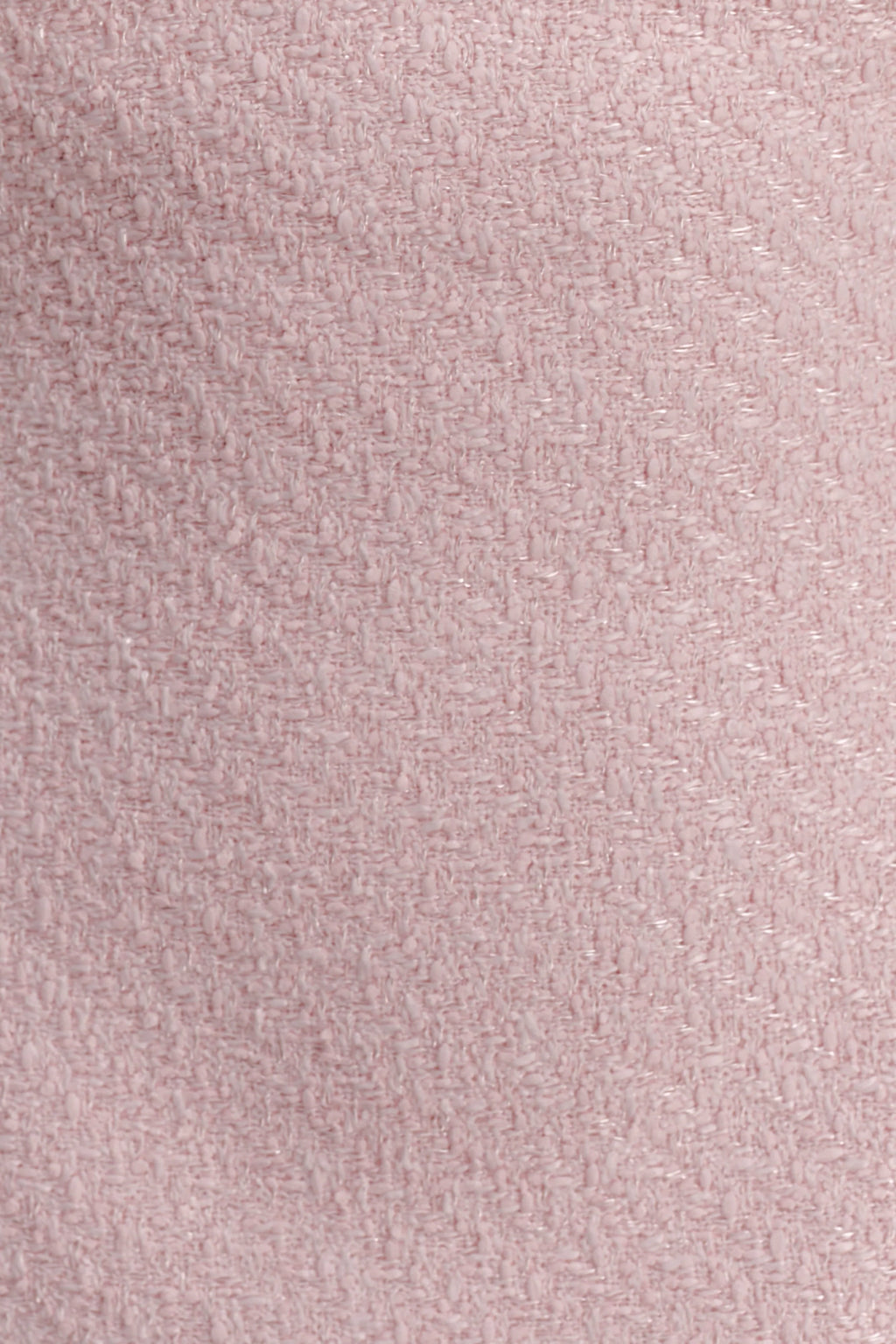 Lea Tweed Sleeveless Mini Dress - Baby Pink