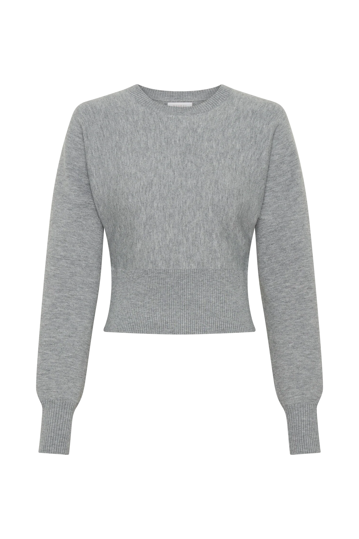 Ciaralee Cinched Waist Jumper - Grey Marle