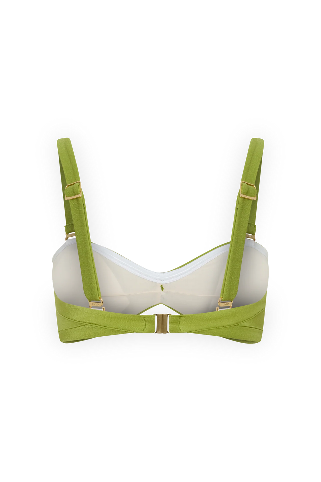 Briar Strapless Bikini Top - Green