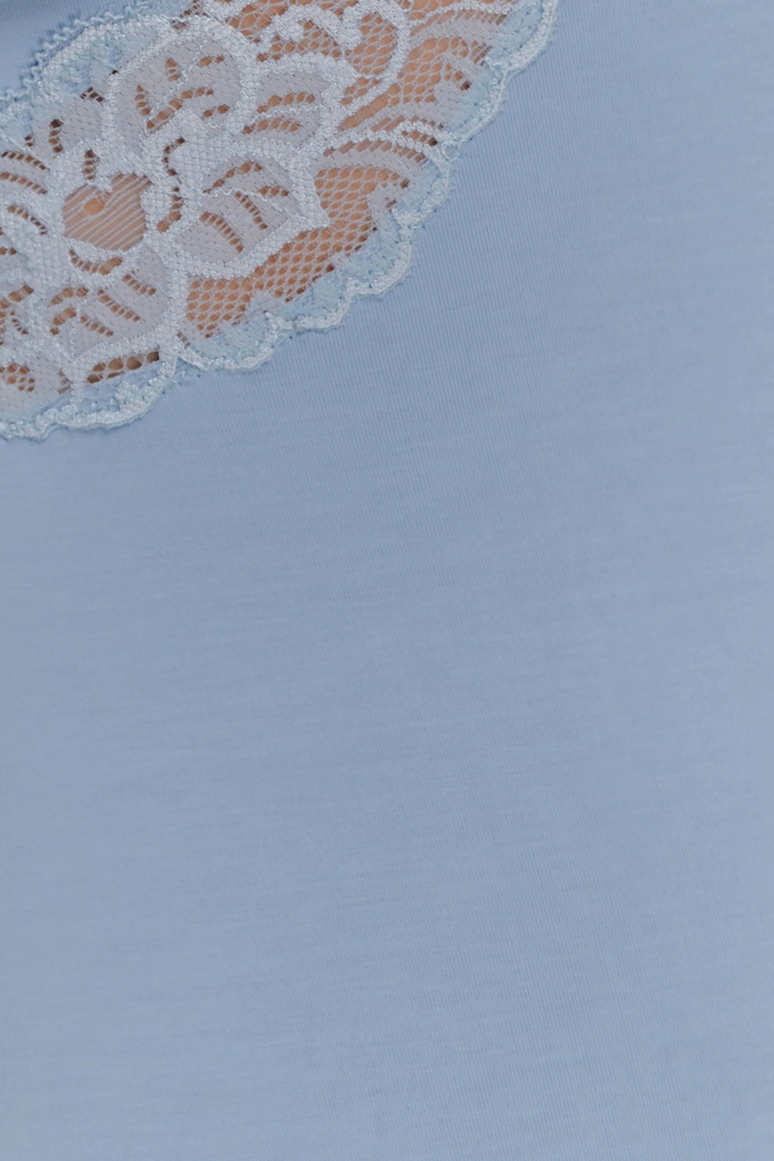 Electra Slinky Lace Mini Dress - Pale Blue