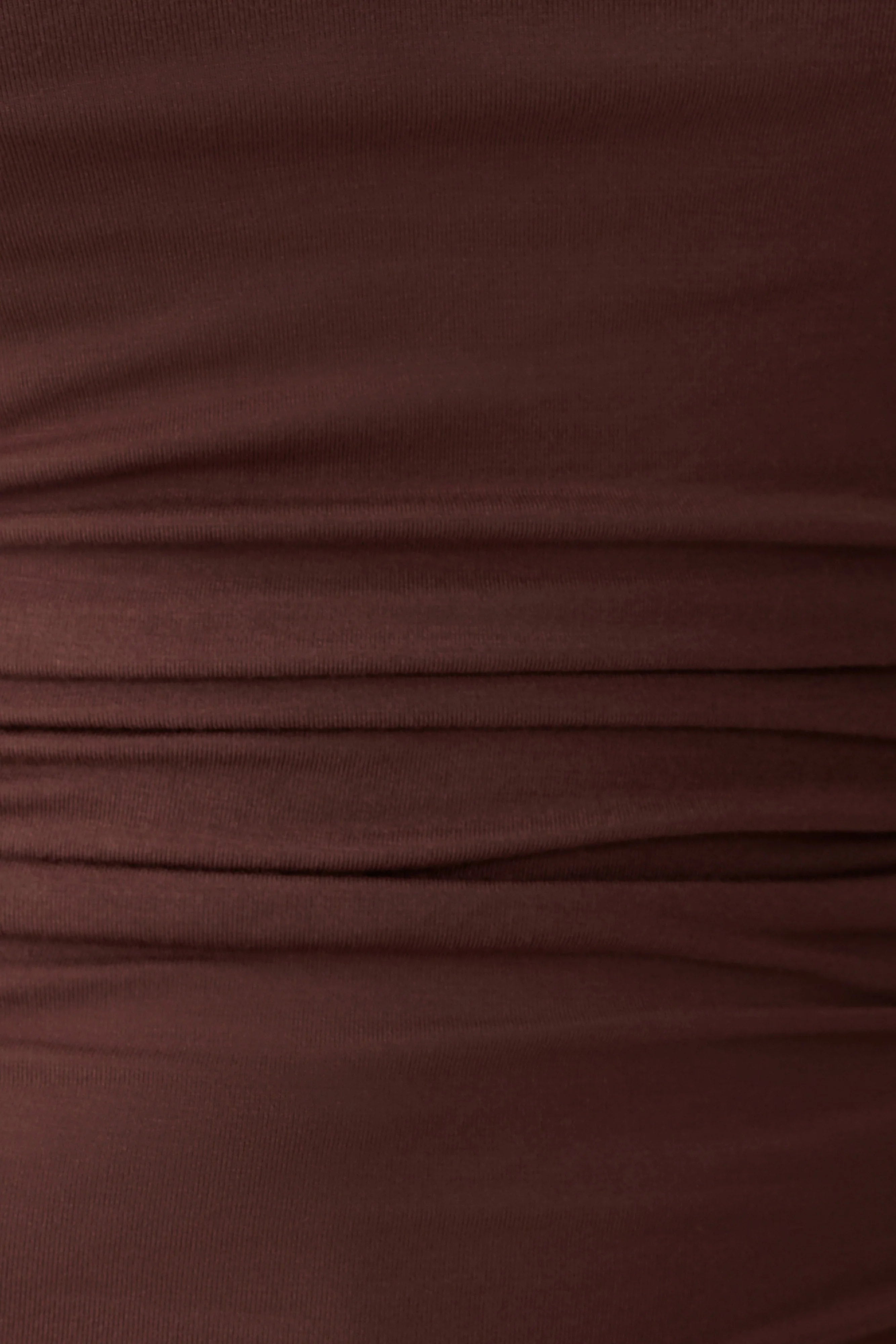 Sari Long Sleeve Modal Top - Chocolate