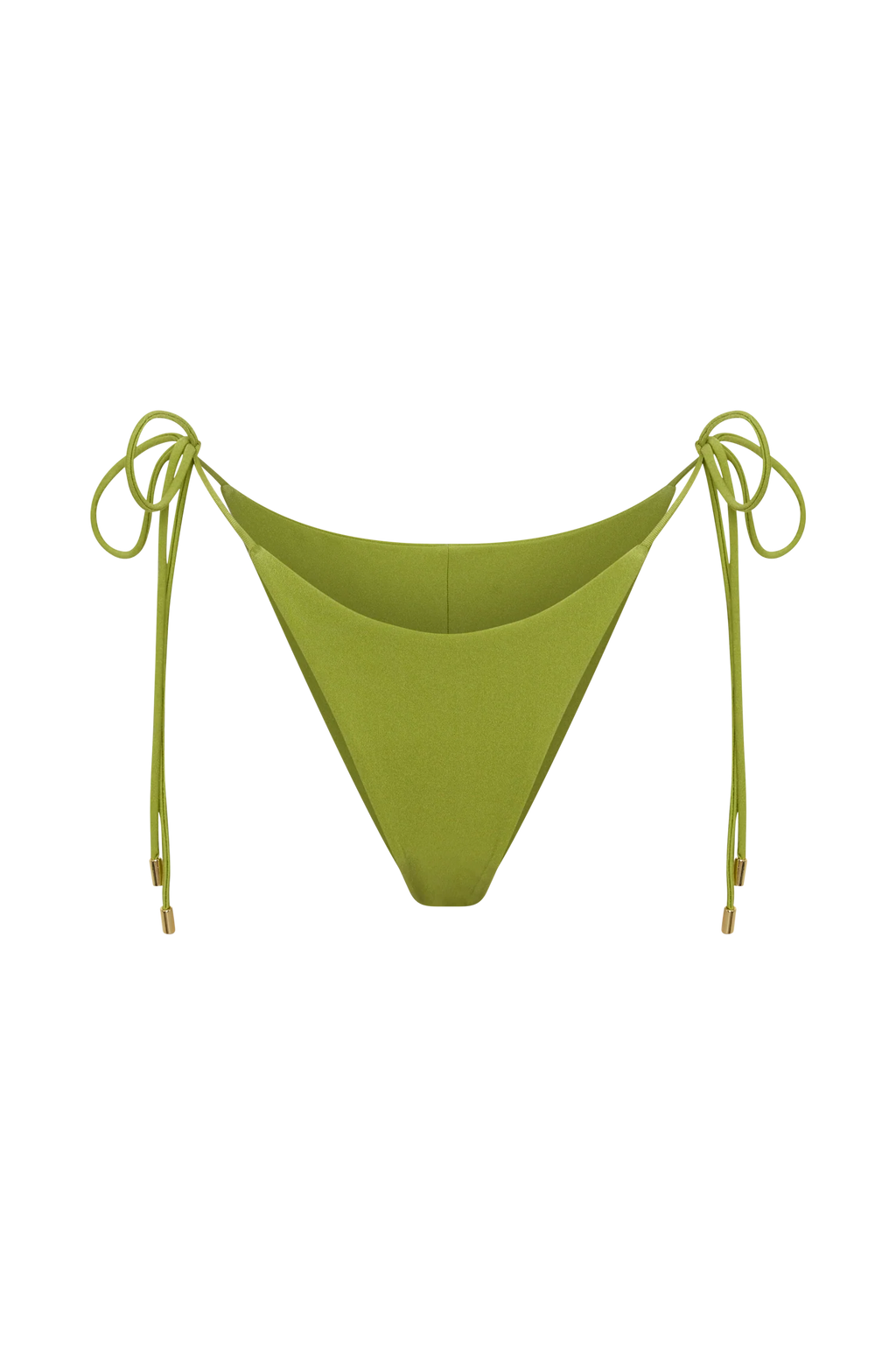 Blossom Side Tie Bikini Bottom - Green