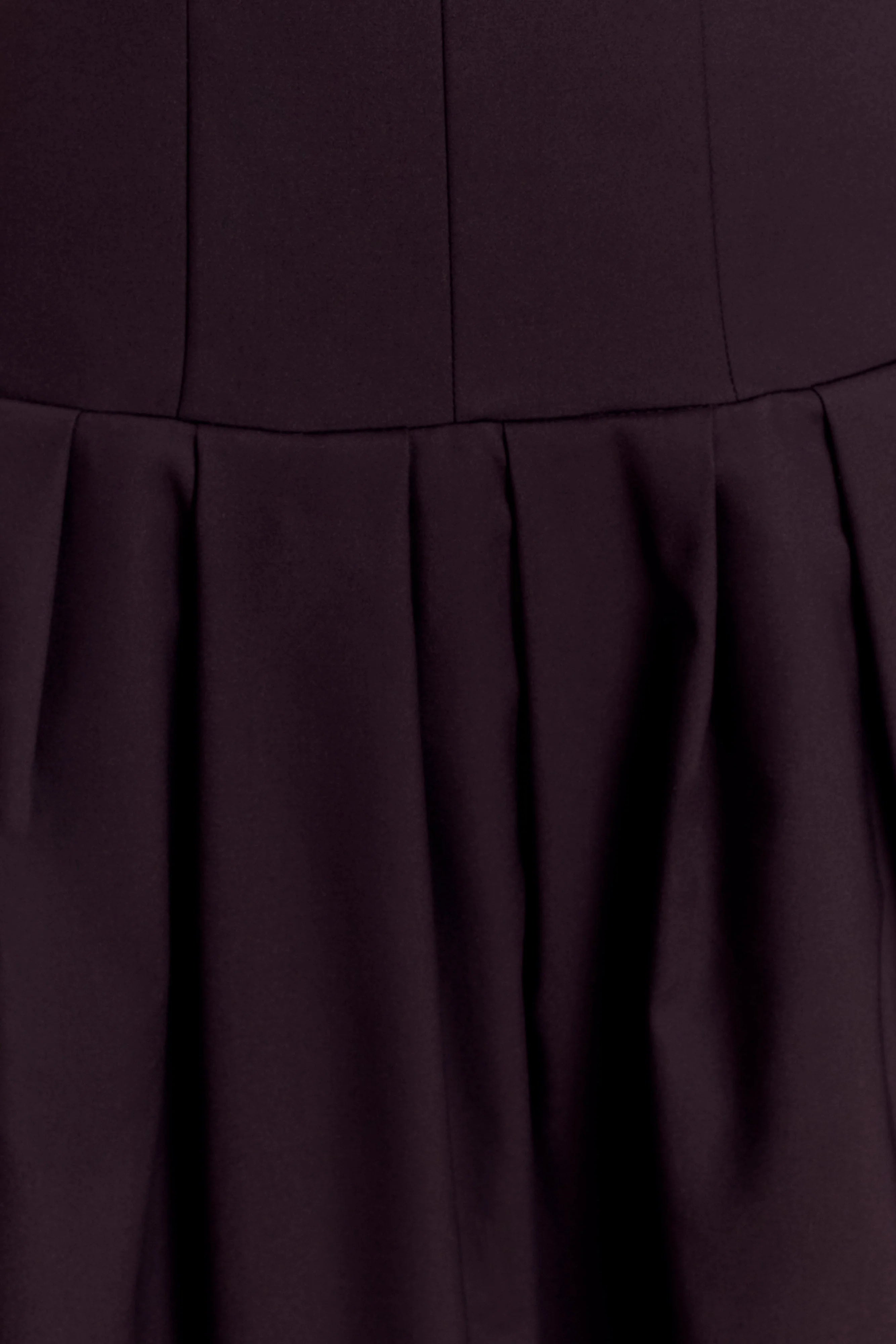 Natascha Drop Waist Cotton Midi Dress - Chocolate