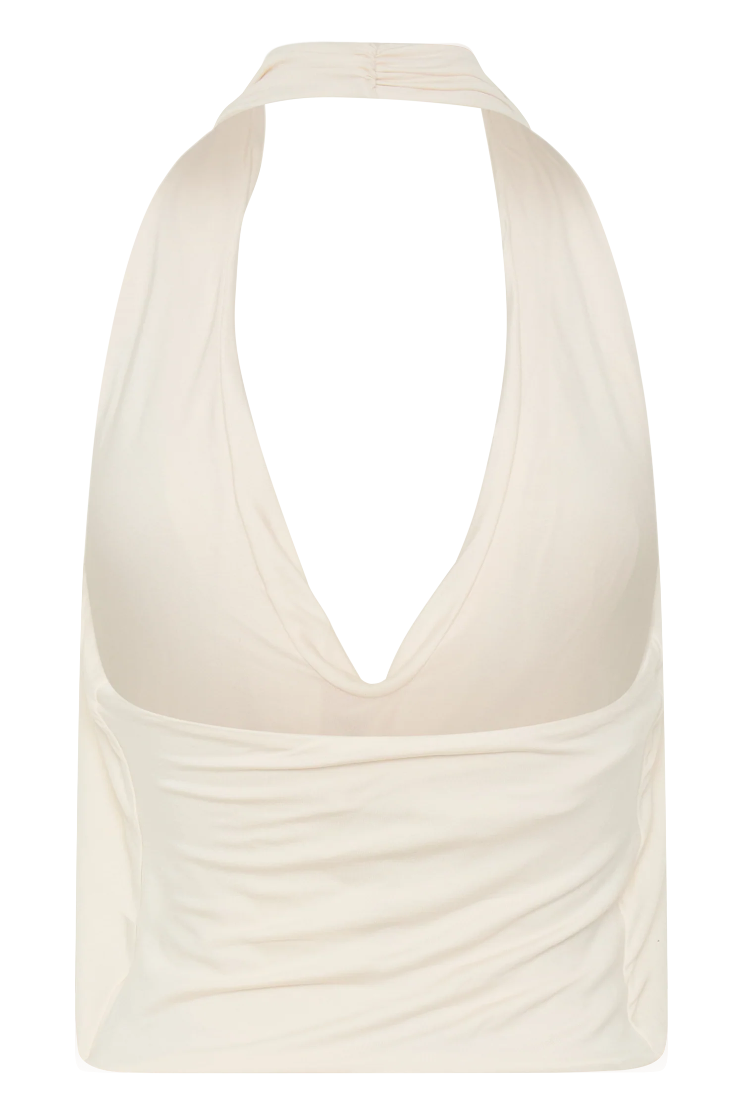 Huyen Cowl Front Modal Top - Ivory