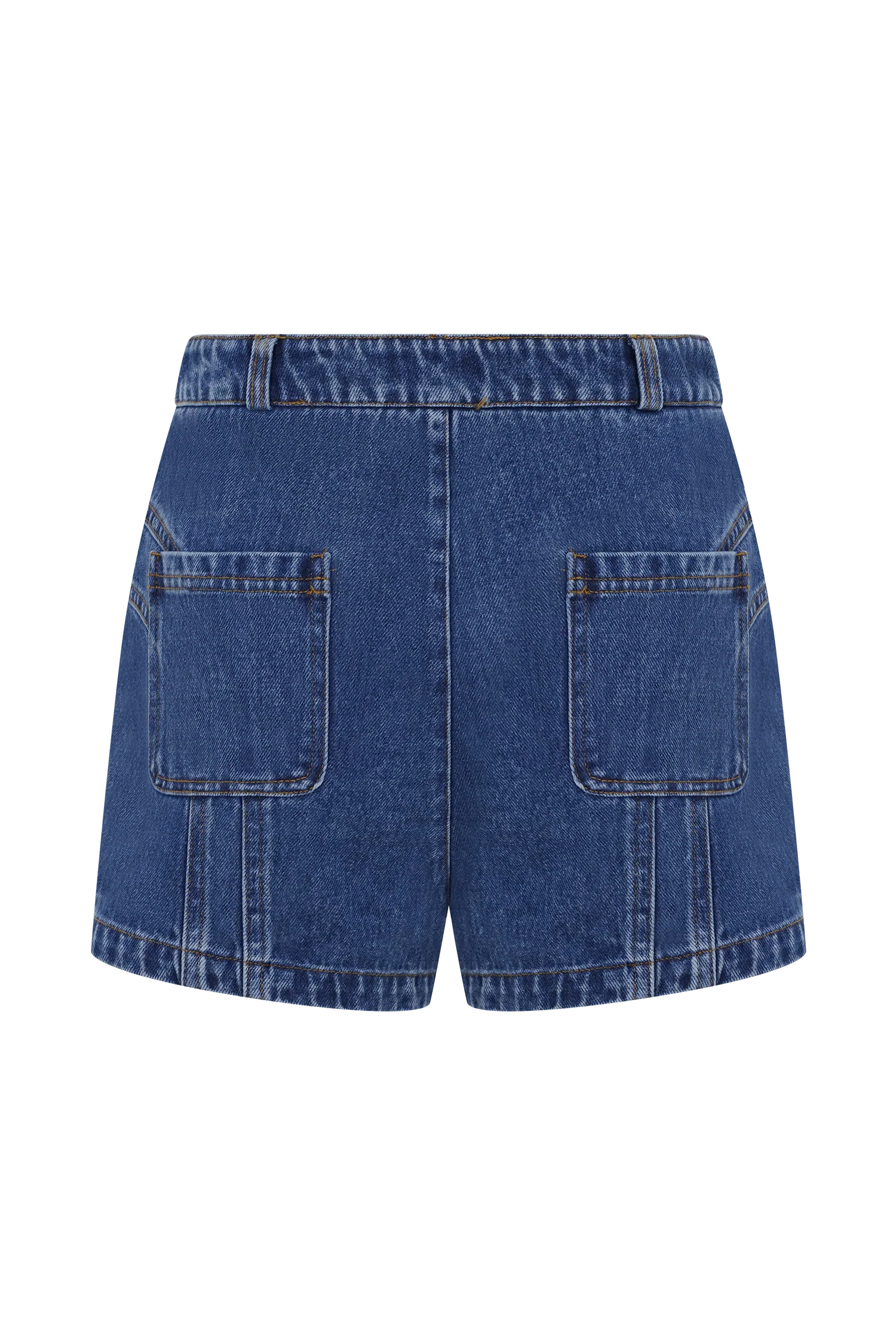 Meadow Denim Shorts - Dark Blue