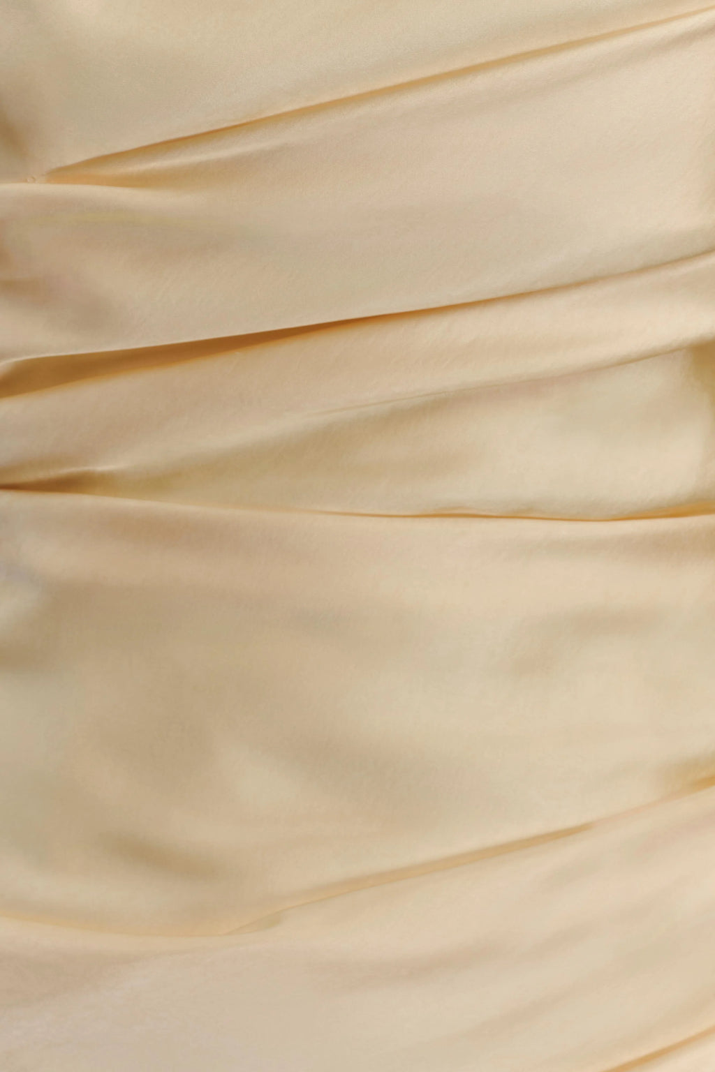 Sarah Strapless Maxi Dress With Waist Tie - Lemon